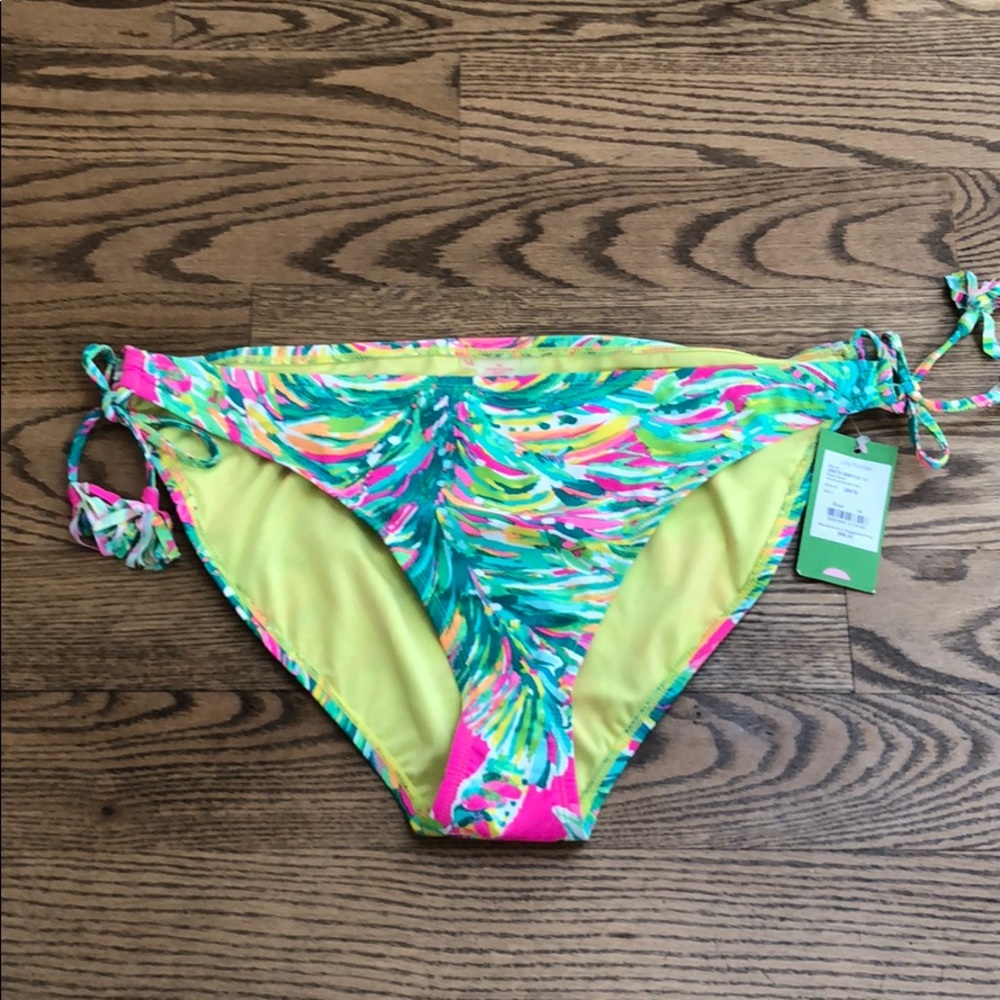 Lilly Pulitzer guava bikini bottom 14